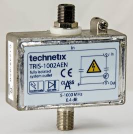 Televes TRIS-1002/AEN - 5 - 1000 Hz - Grau