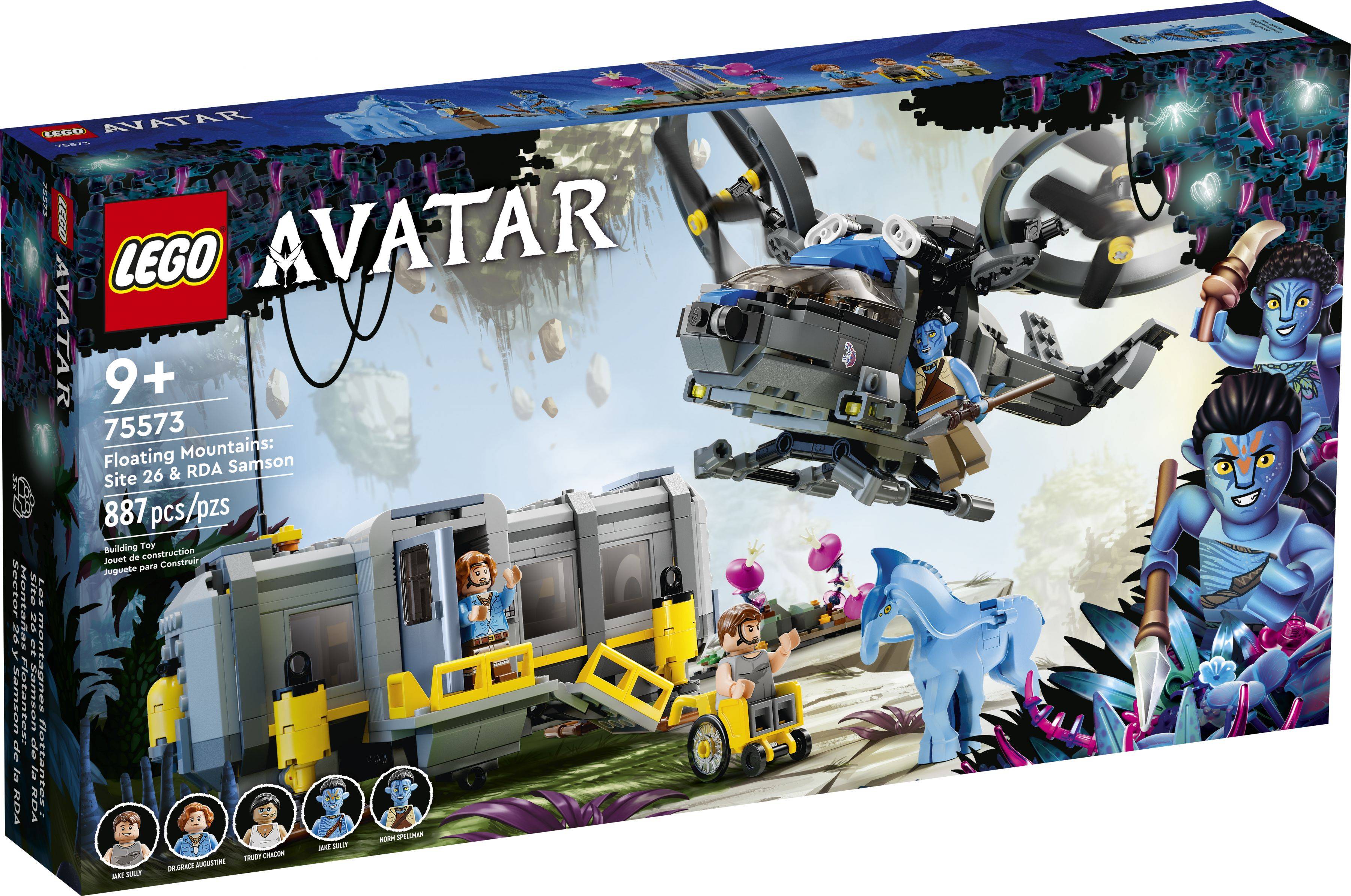 LEGO® Avatar 75573 Schwebende Berge: Site 26 und RDA Samson