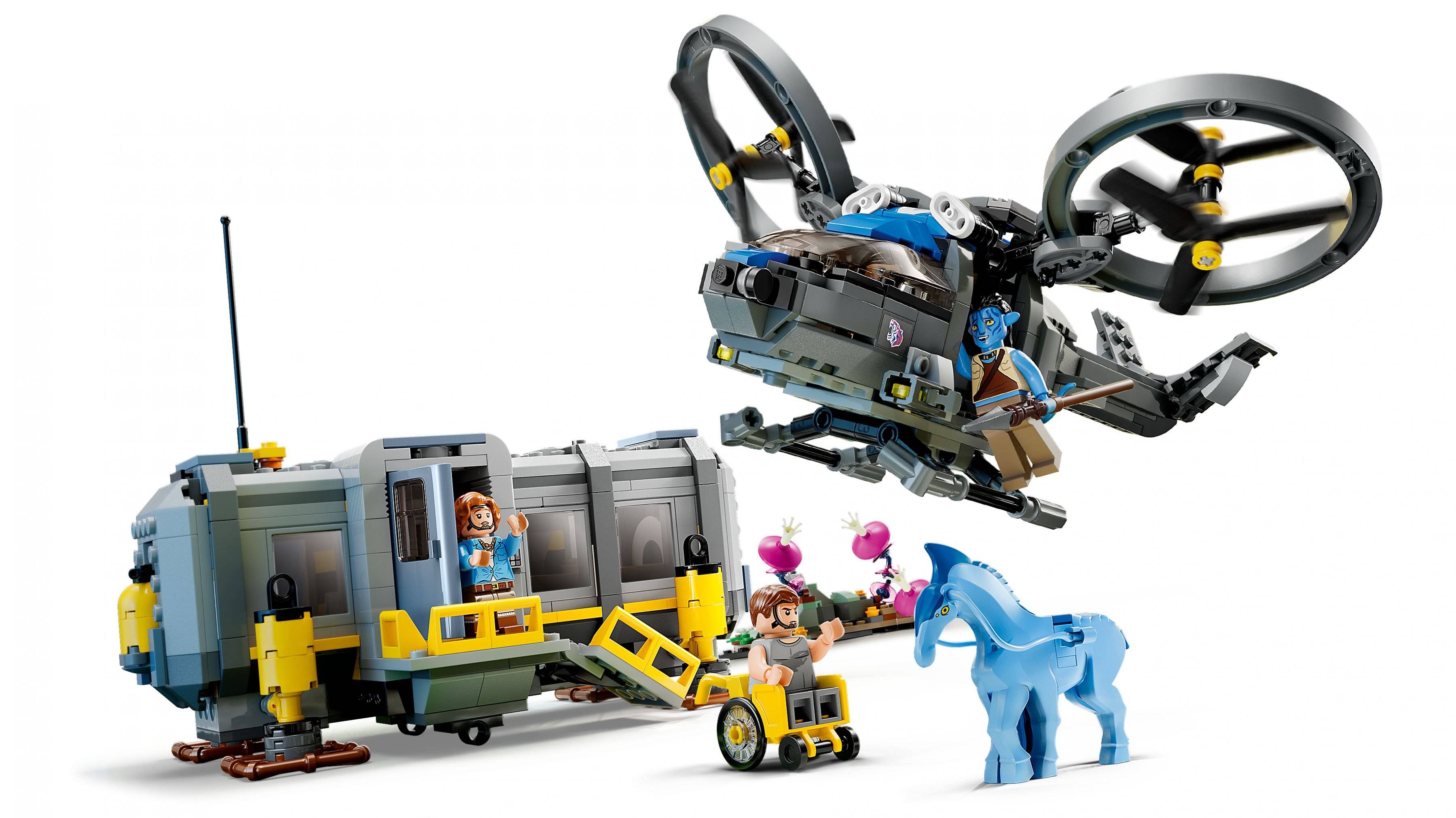 LEGO® Avatar 75573 Schwebende Berge: Site 26 und RDA Samson