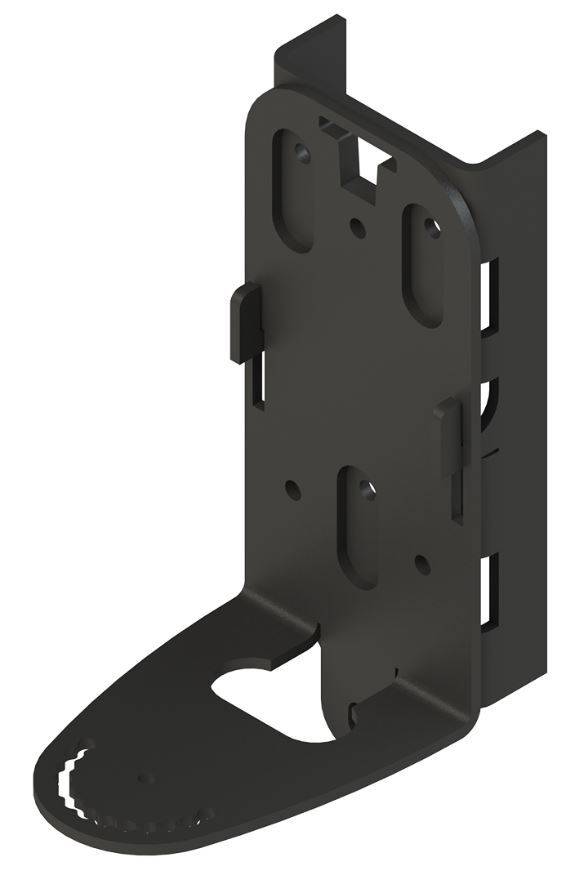 ALTAS ALTAS EMT-AM-SINGLE, Wandmontagearm für einen IR860 IR-Scheinwerfer, schwarz Wandmontagearm für einen IR860 Schei