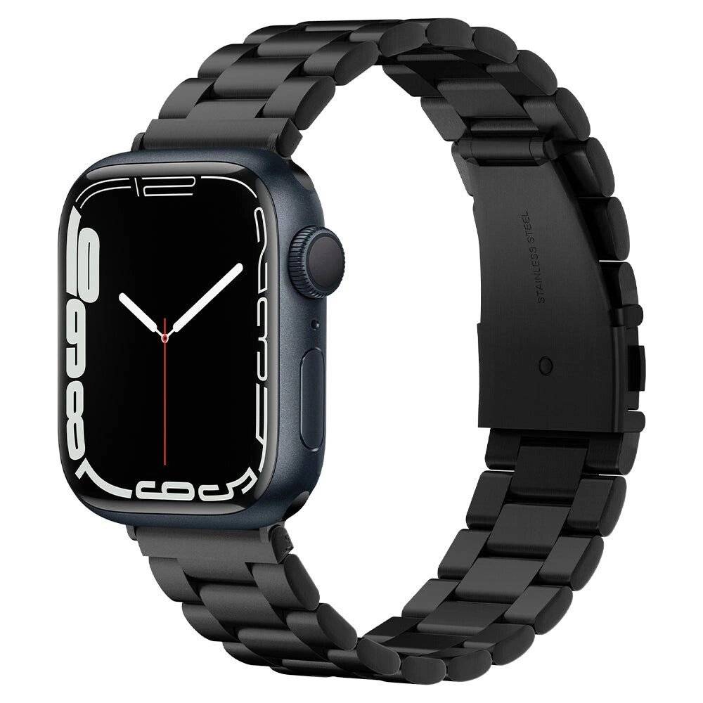 Spigen Modern Fit Band Apple Watch 4 / 5 6 7 8 SE Ultra 42/44/45/49 mm – Schwarz