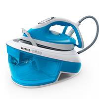 Tefal Express Airglide SV8002 SV8002, 380 g/min, Durilium AirGlide soleplate, 5,9 bar, 1,8 l, 120 g/min, Blau, Weiß