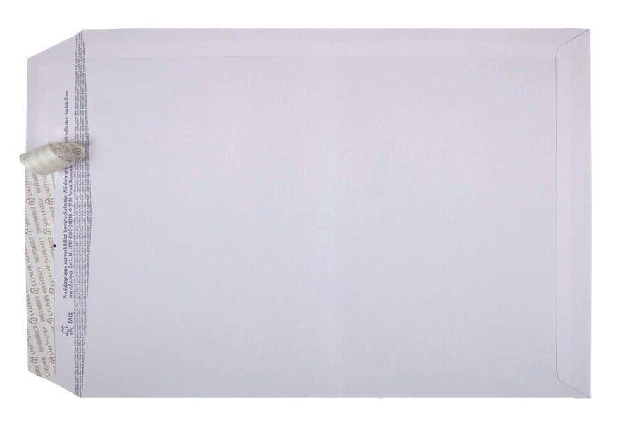 Bong Versandtaschen TopSTAR DIN C4 ohne Fenster weiß 10 St.