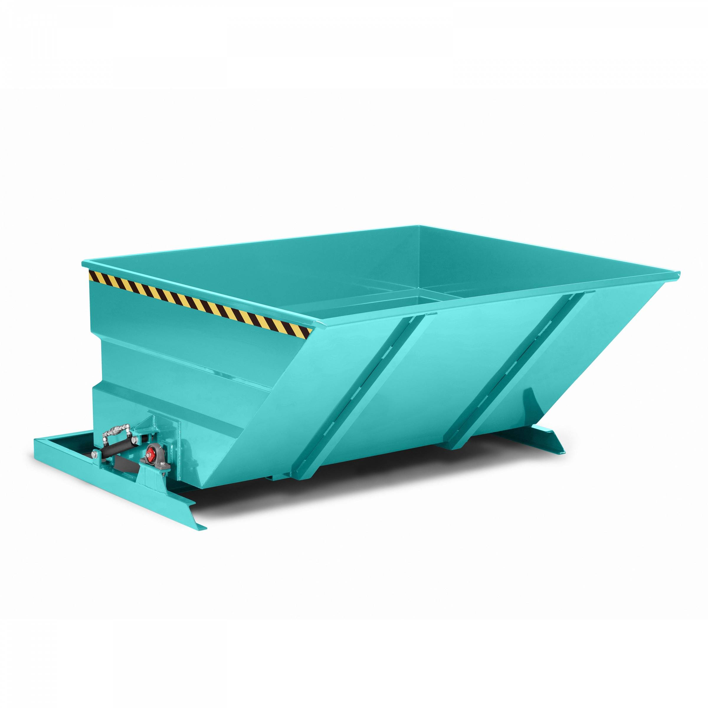 RR Industrietechnik Großraumkipper Typ RGK-300 2220x2380x1045mm 3000dm³ RAL 5018 Türkisblau