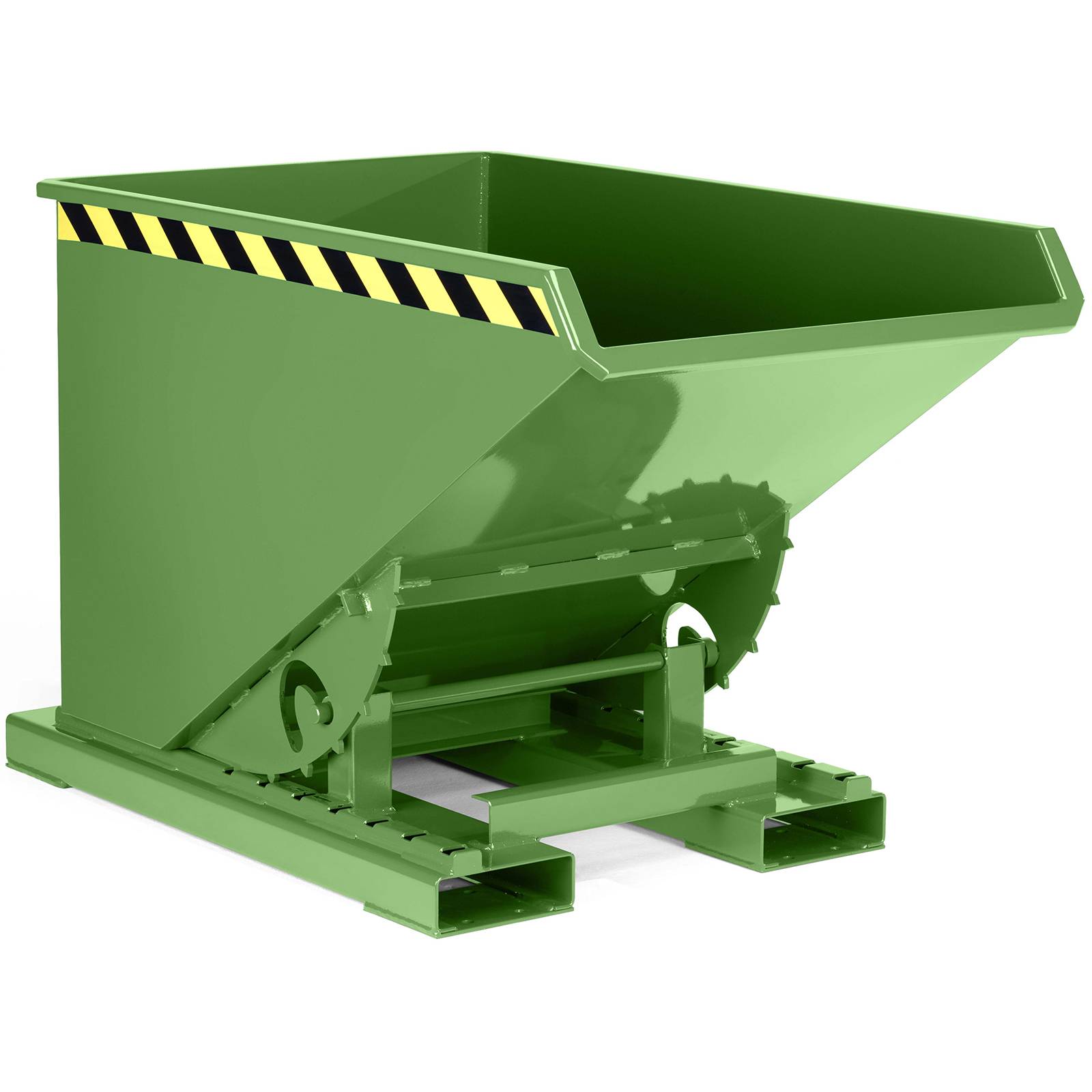 R+R Industrietechnik Abrollkipper Typ RAM-30 770x1340x825mm 300dm³ RAL 6011 Resedagrün