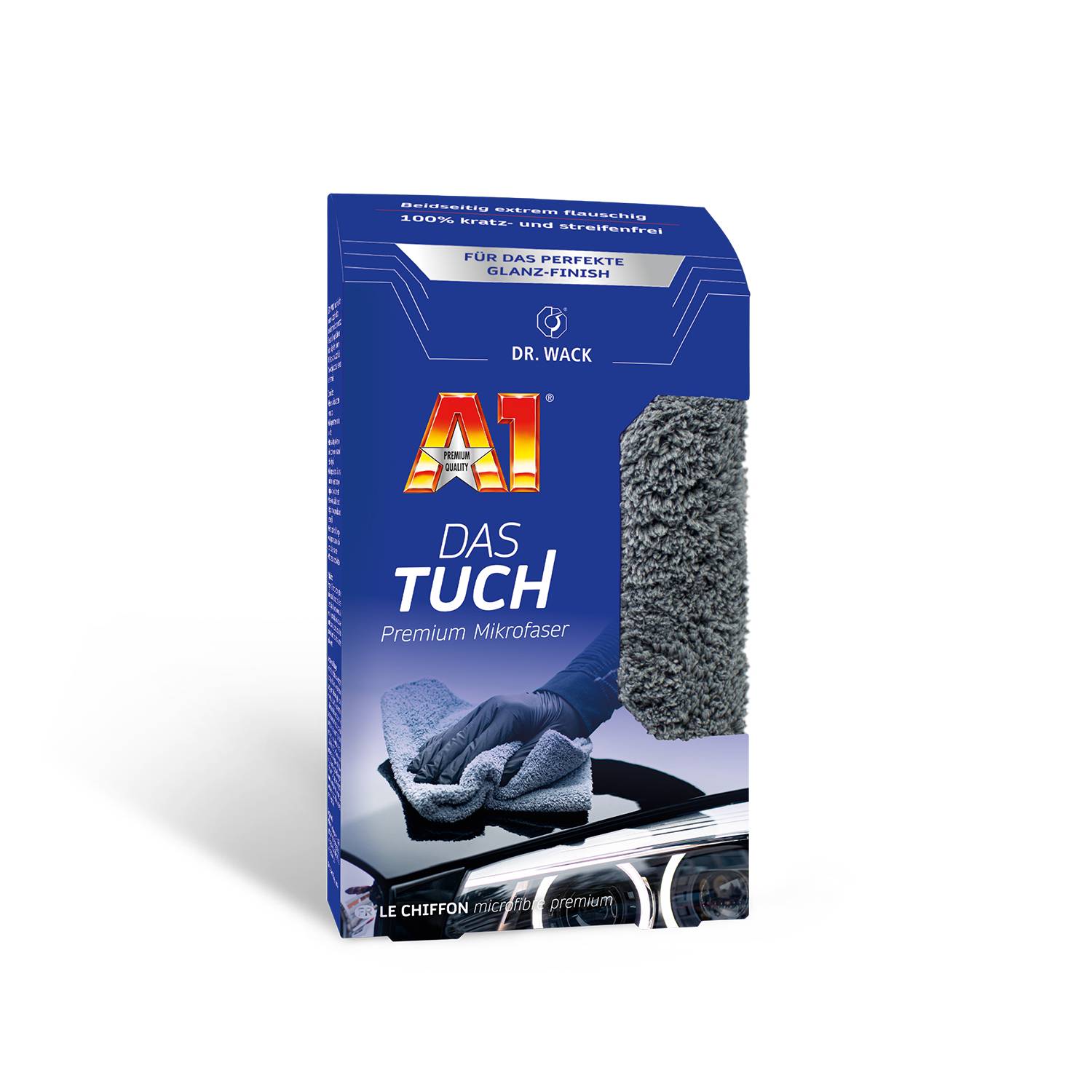 Dr. Wack A1 DAS TUCH - Premium Mikrofaser 40 x 40 cm