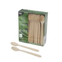 Papstar 84841, Einweg-Kaffeelöffel, Holz, Holz, FSC, 11 cm, 1,1 g