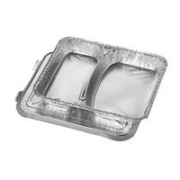 Papstar 14506, Silber, Aluminium, 225 mm, 177 mm, 30 mm, 50 Stück(e)