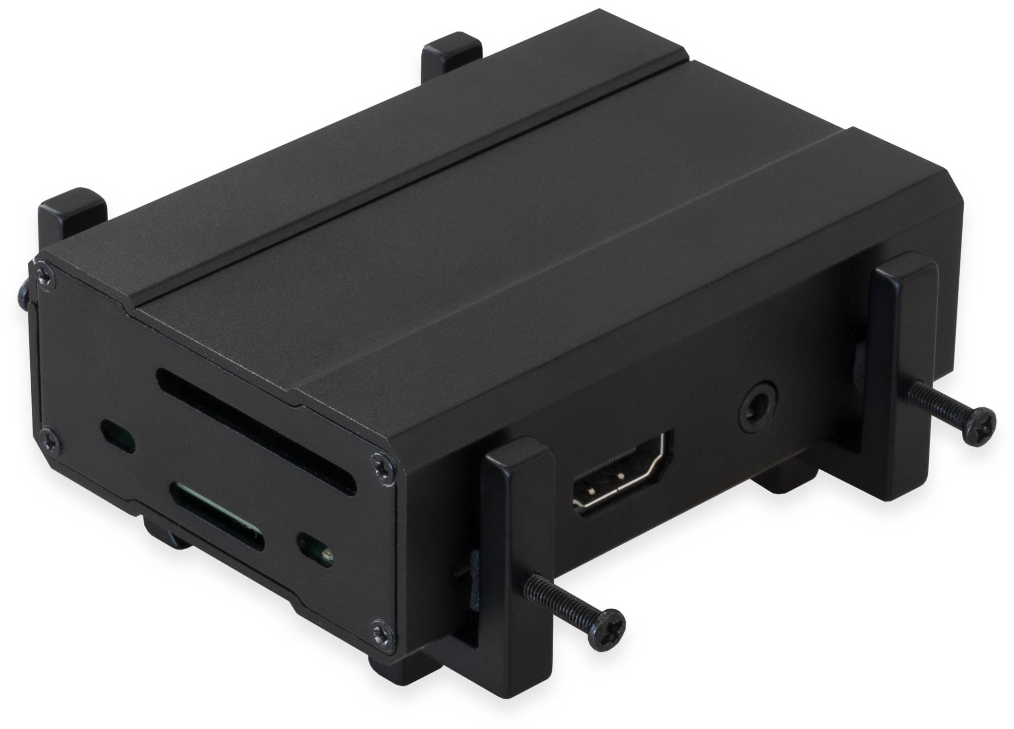 JOY-IT Universal Halterung Vesa 75/100 & Hutschiene / Pi / Mini PC