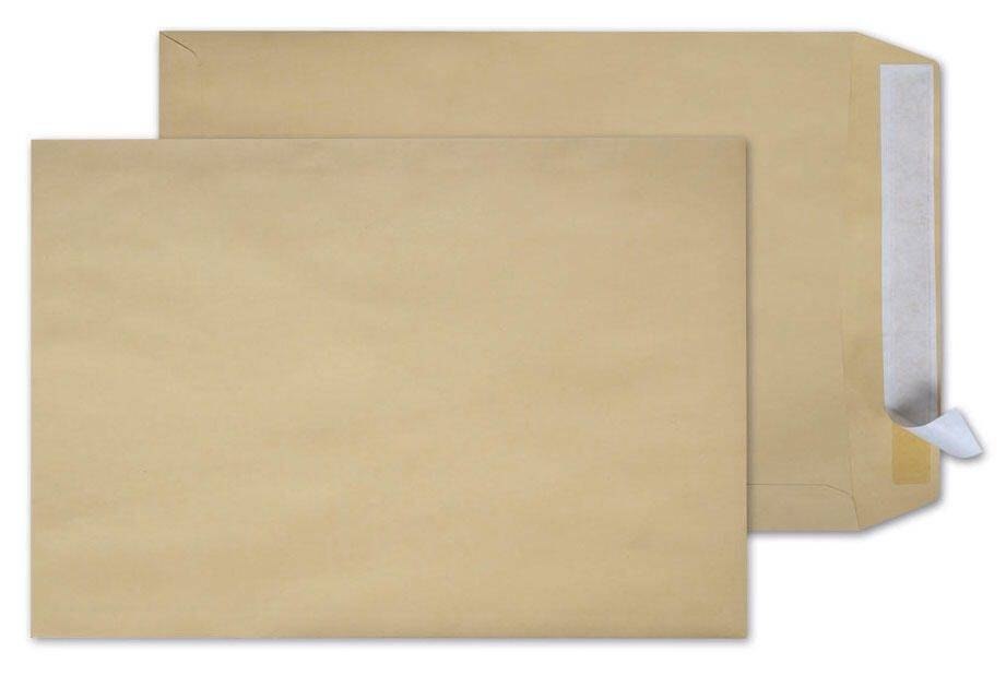 Steinmetz Briefumschläge Versandta B4 oF hv braun 4569PR