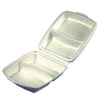 Papstar 12044, Brotdose, Erwachsener, Beige, Expandiertes Polystyrol (EPS), Monochromatisch, Rechteckig