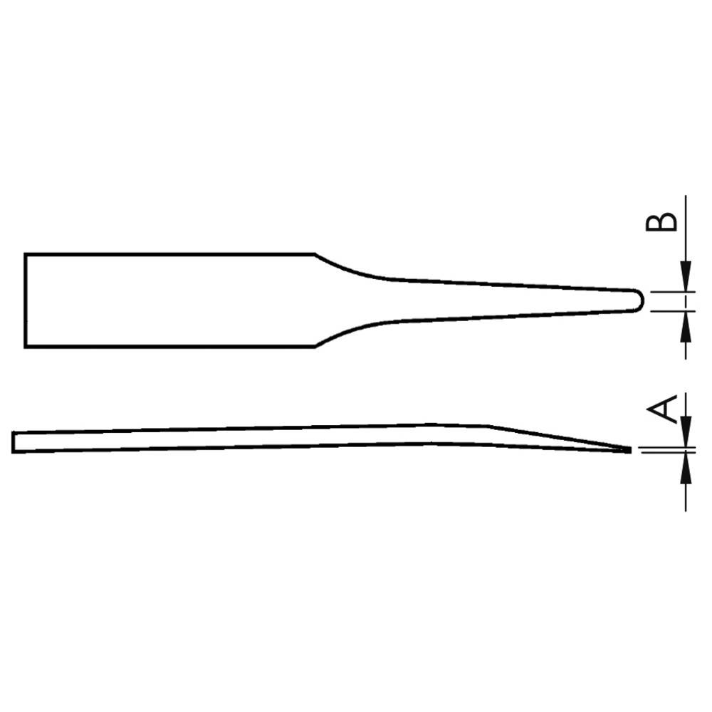 WETEC PRO Vollkunststoff-Pinzette 702A, Ausführung CF