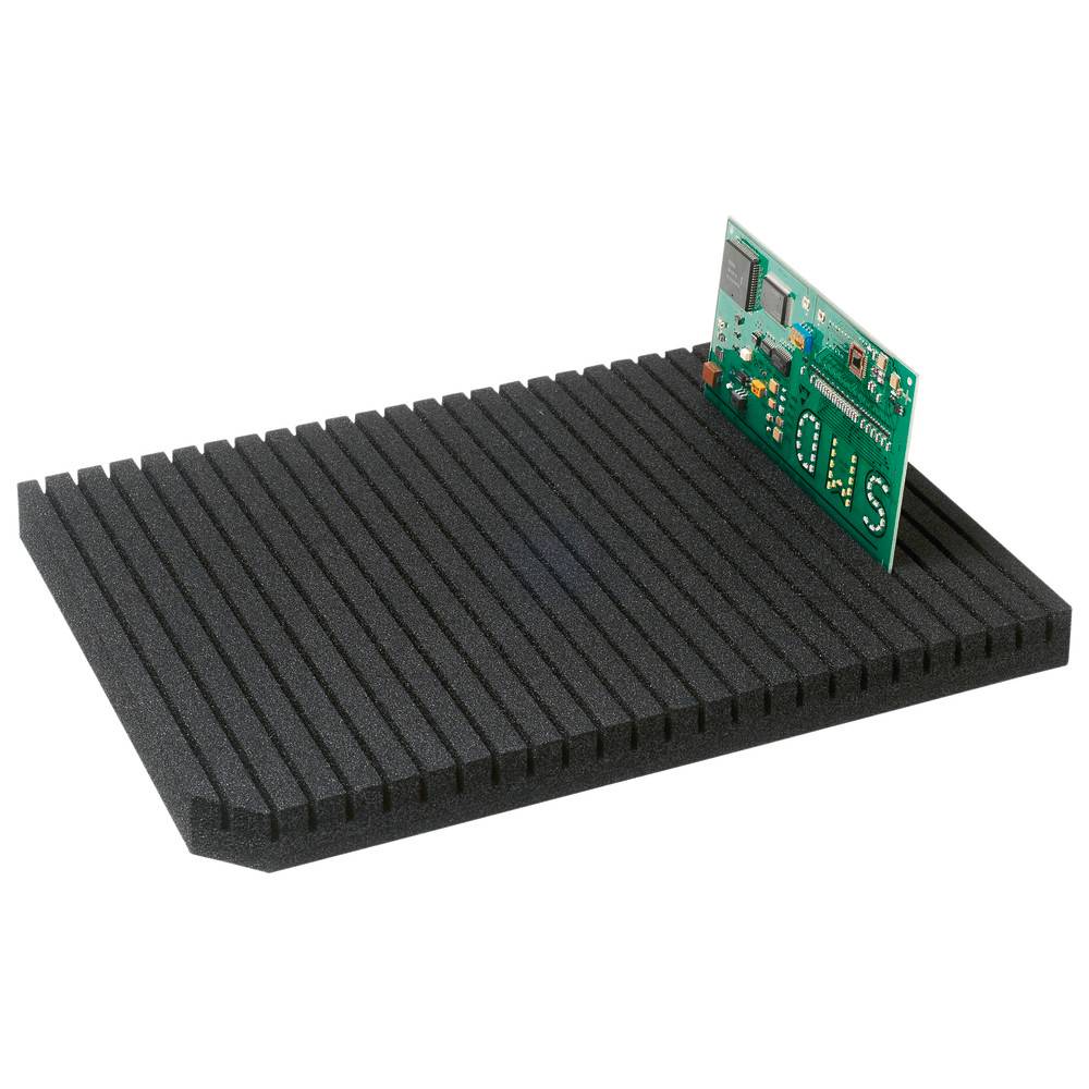 Warmbier Leiterplattenhalter aus Schaumstoff, ESD