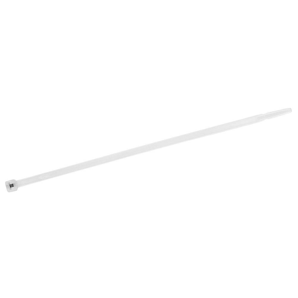 WETEC Kabelbinder Stahlnasenverschluss, 4,5 x 360 mm, schwarz, 100 St.
