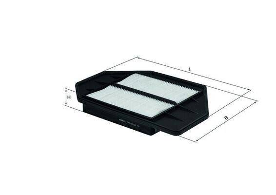 Mahle LX1742 Luftfilter
