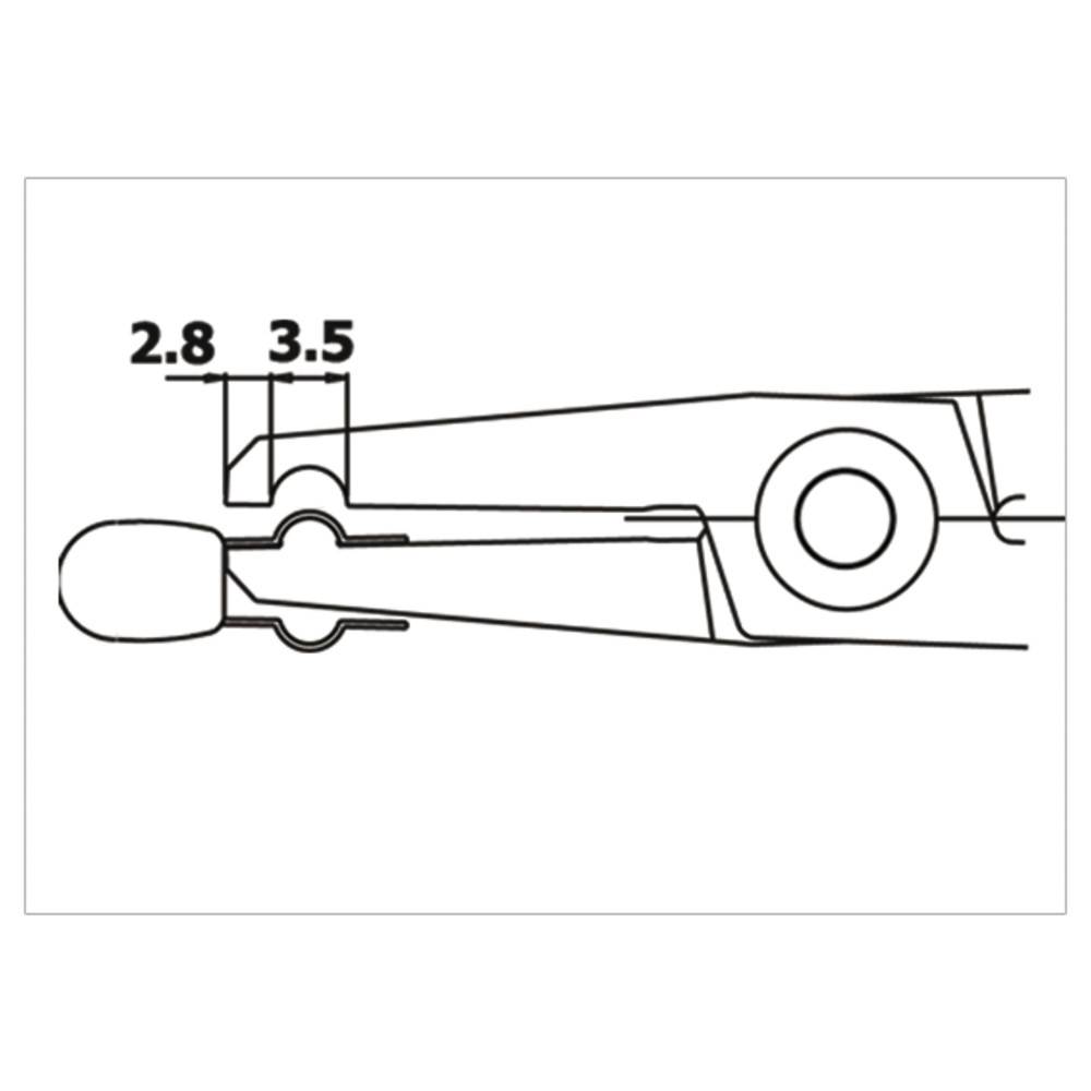 WETEC Biegezange PNG 5000 Ecotec, ESD-Griffe