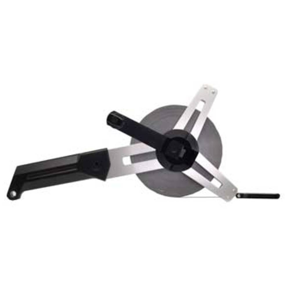 Dönges Glasfaserbandmaß in Alu-Dreieckeckrahmen, Breite 13 mm, 20 m