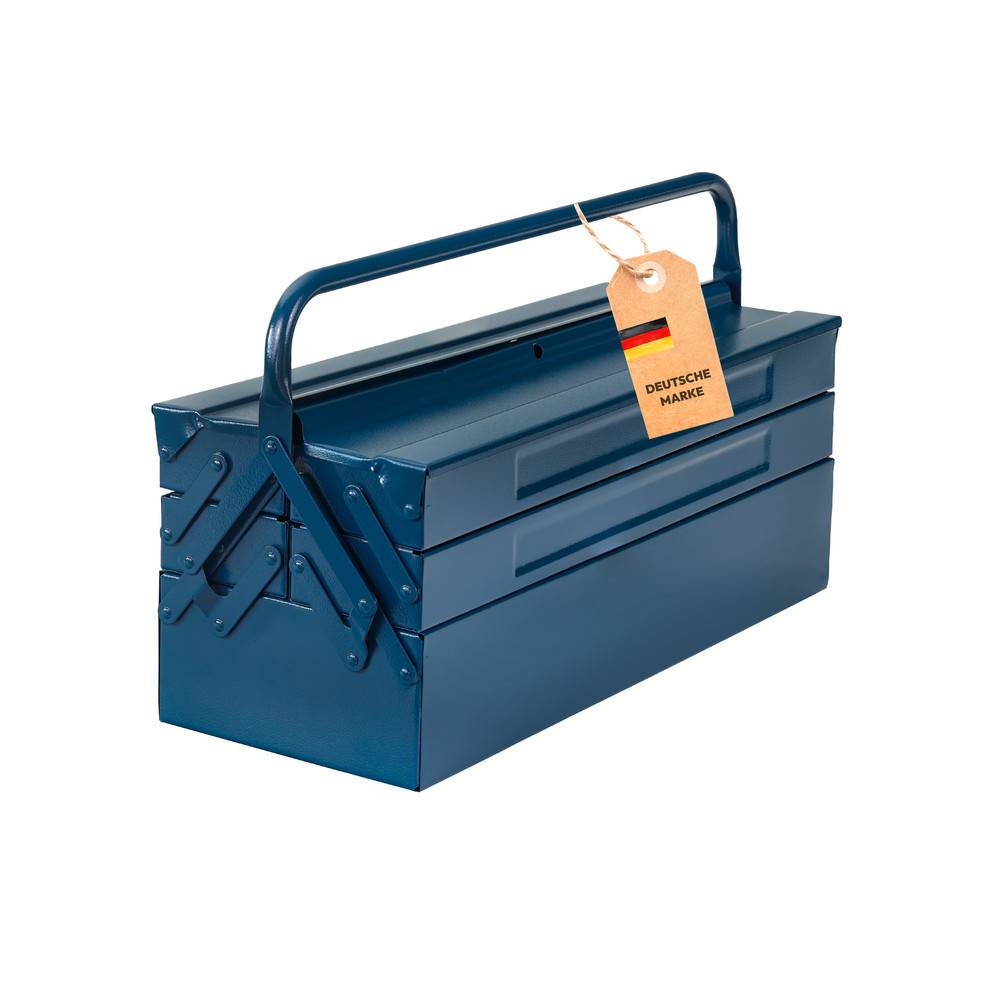 Dönges Werkzeugkoffer aus Stahlblech, 530 x 200 x 200 mm