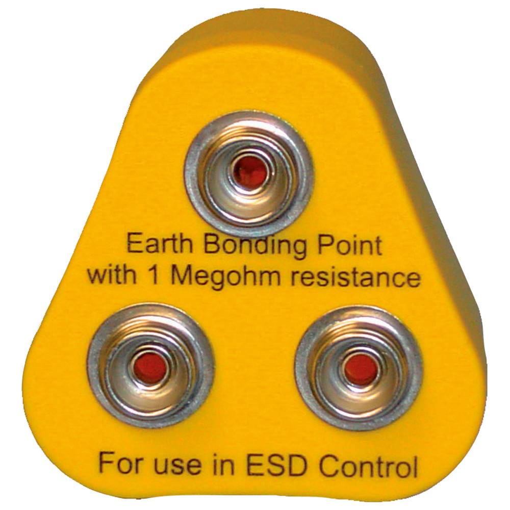 WETEC Erdungsbaustein, ESD, 2 x 10 mm DK, 1 x M5