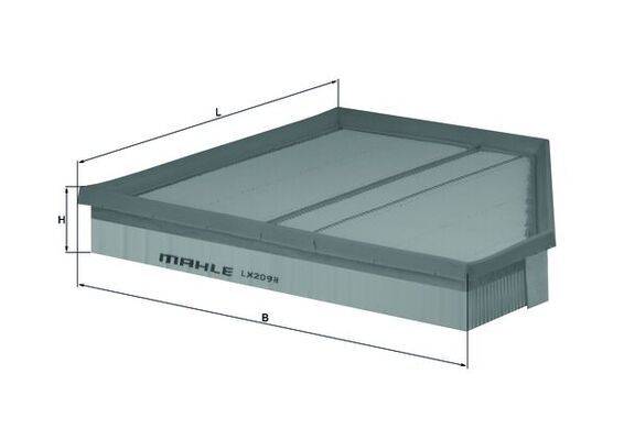 Mahle LX2098 Luftfilter