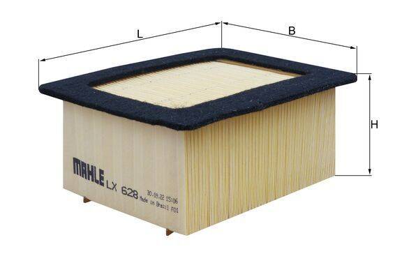 Mahle LX628 Luftfilter
