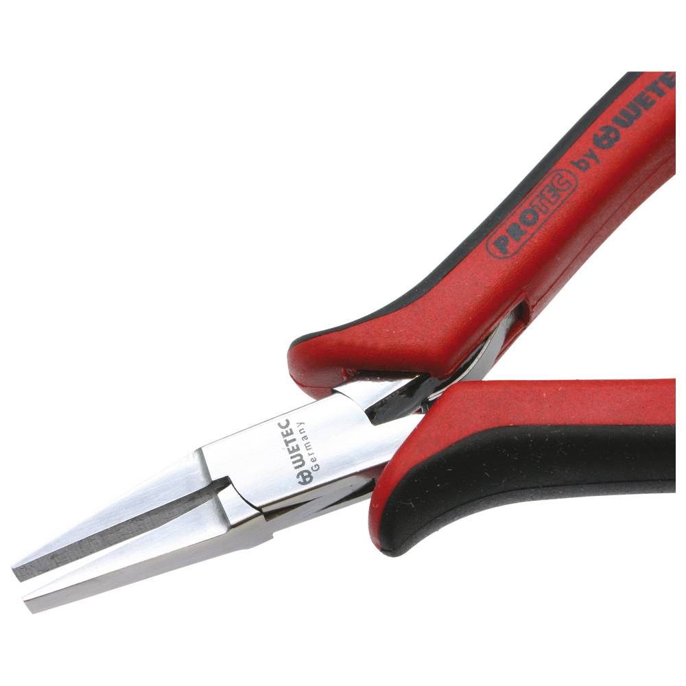WETEC PRO Flachzange, Greifflächen glatt