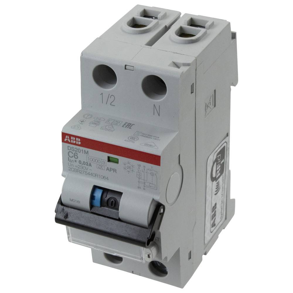 ABB FI/LS-Schutzschalter DS201 M C25 APR30