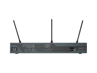Cisco 892W - Wireless Router - ISDN - 8-Port-Switch - WAN-Ports: 3 - 802.11a/b/g/n (draft 2.0)