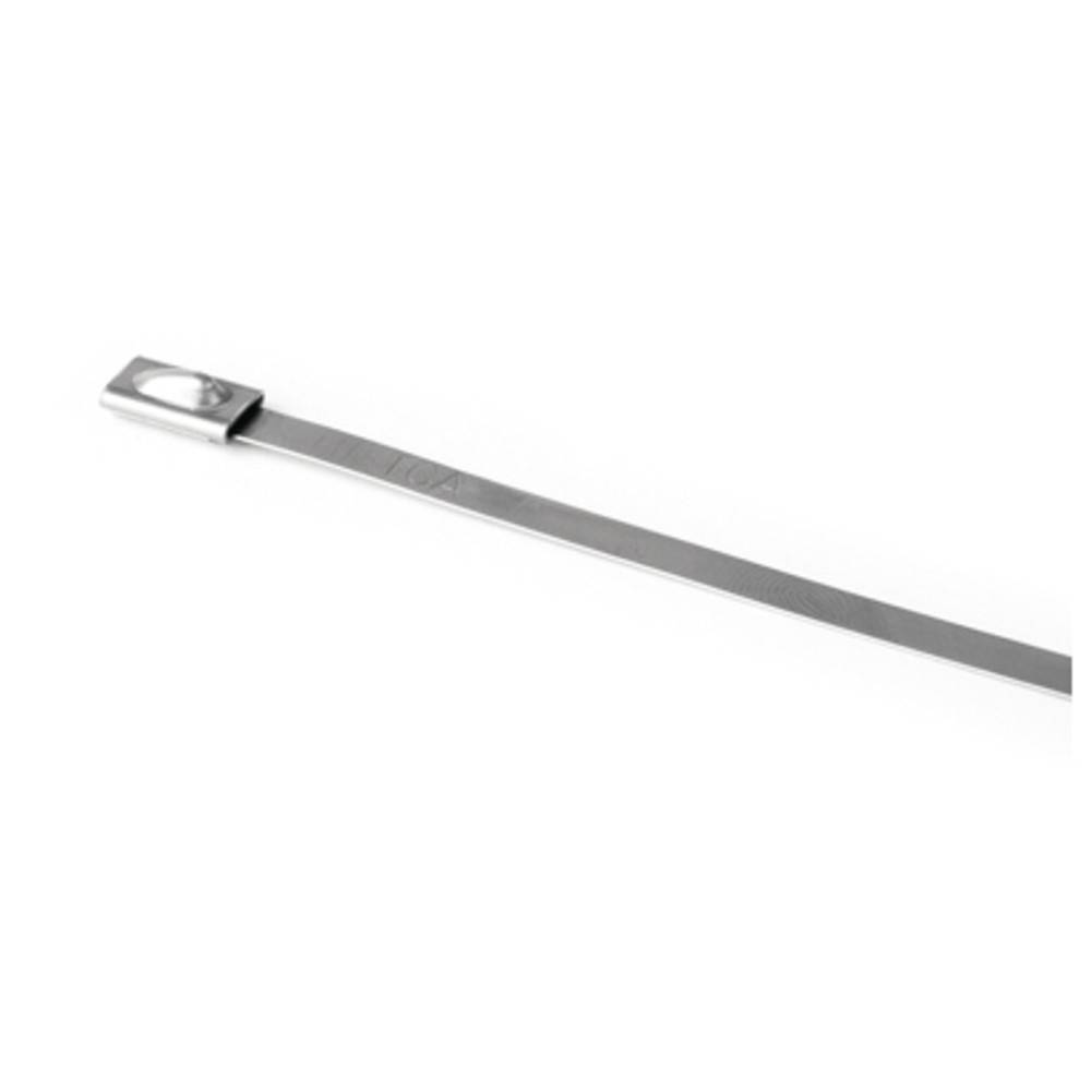 WETEC Kabelbinder Edelstahl mit Kugelverschluss, Breite x Länge 4,6 x 520 mm