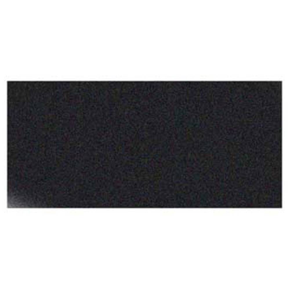 Dönges Sitzunterlage aus Zellkautschuk, schwarz, 800 x 500 x 17 mm