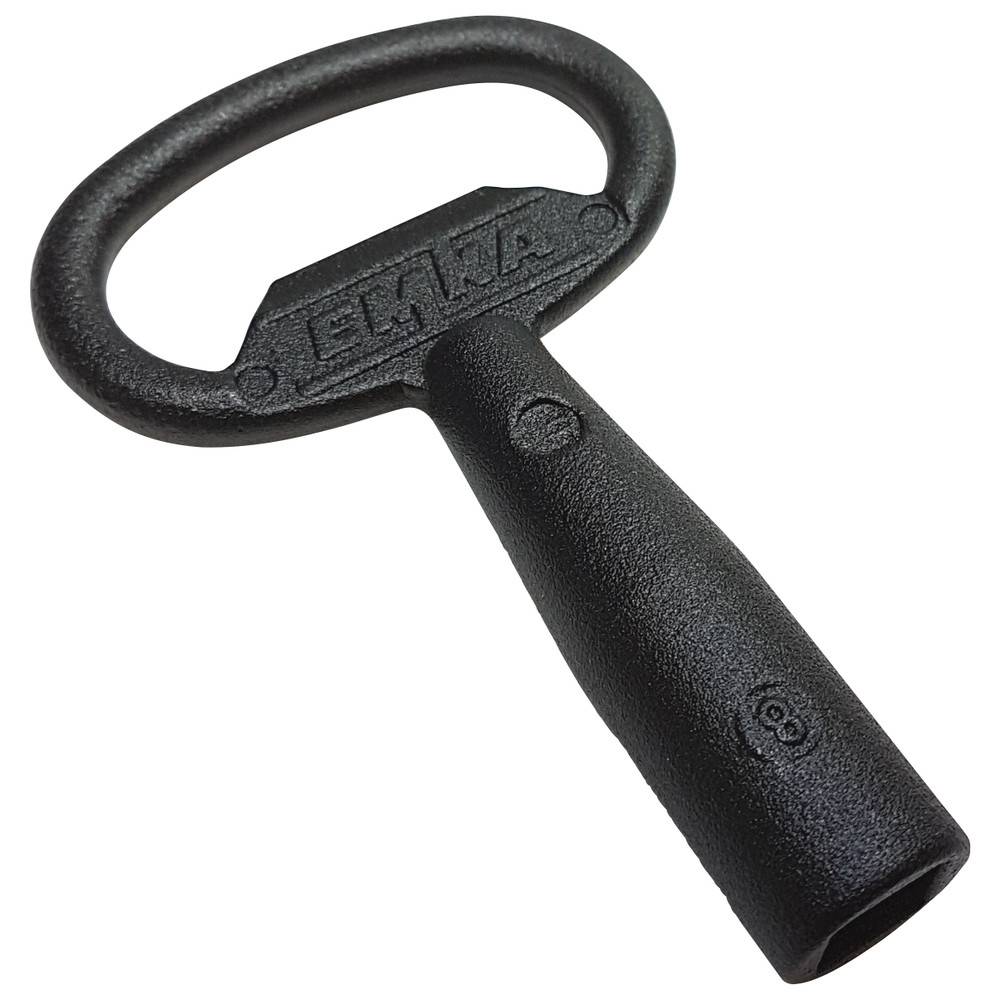 Dönges Aufsteckschlüssel, einseitig, Ringgriff, Vierkant SW 8 mm, LG 85 mm