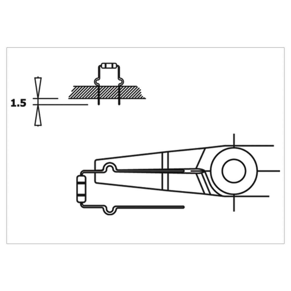 WETEC ECO Biegezange PNR 180, ESD-Griffe