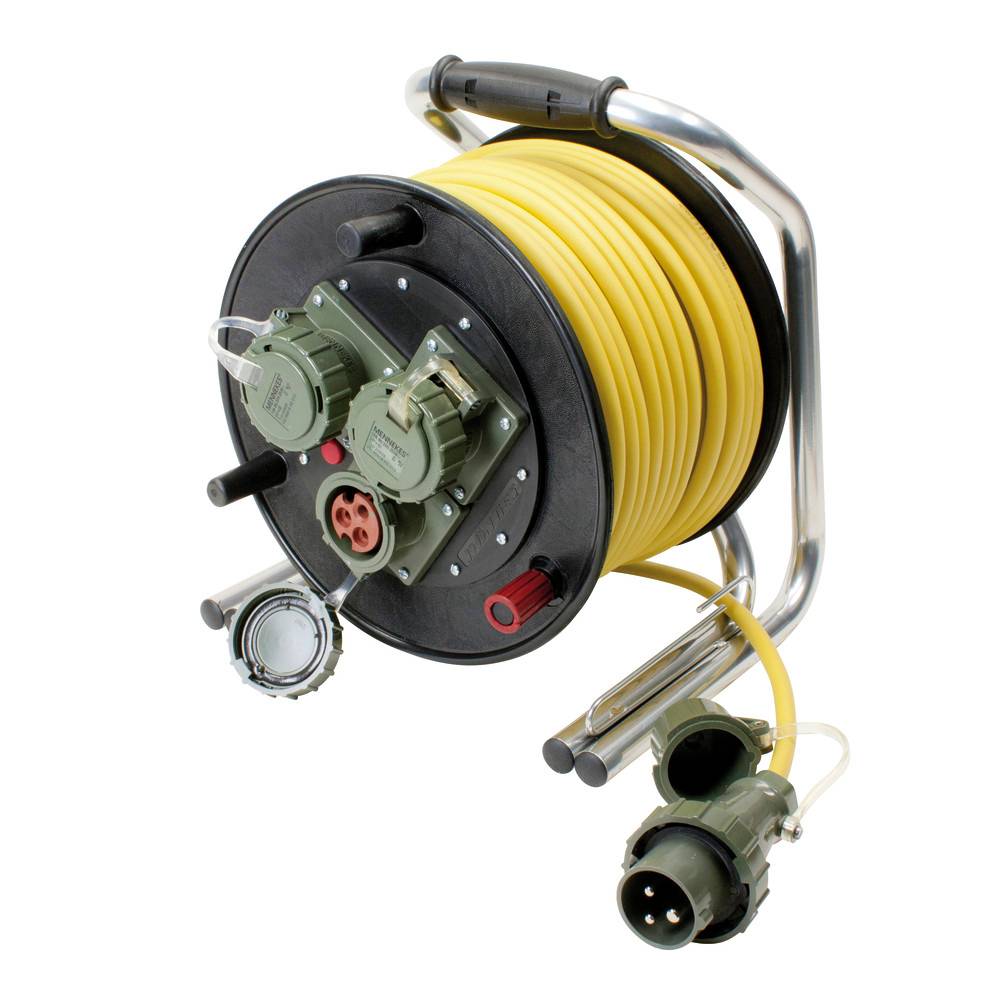 Dönges Leitungsroller Feuerwehr 230 V, 16 A, CEE