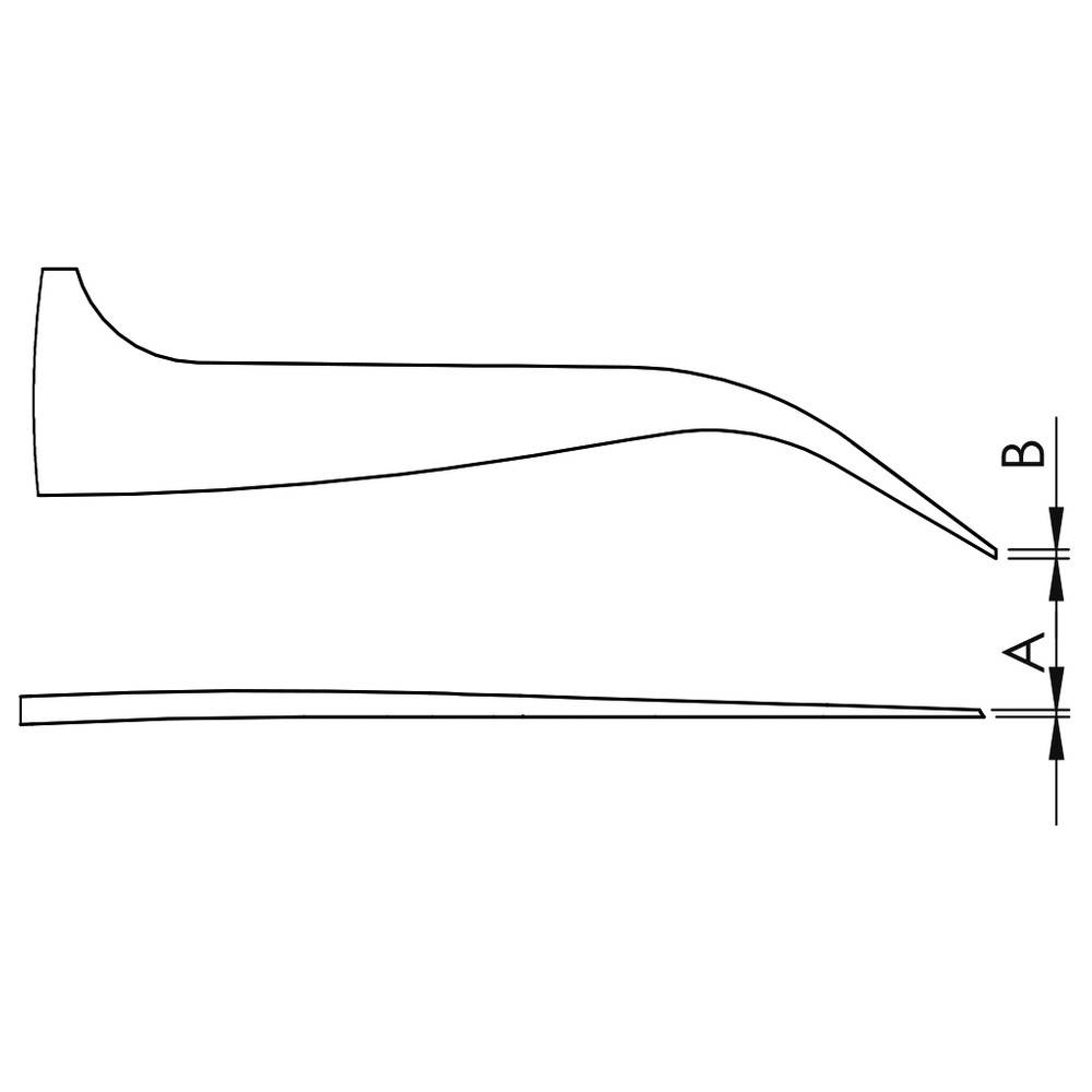 WETEC Präzisions-Mehrzweck-Pinzette 7-SA, Typ ECO