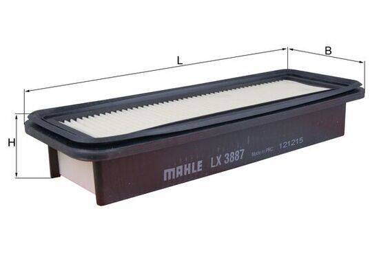 Mahle LX3887 Luftfilter