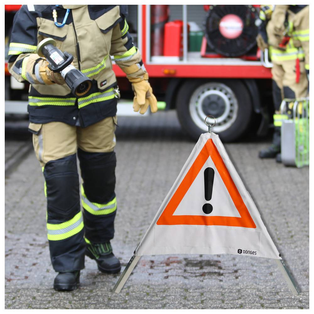 Dönges Klett-Faltsignal, 900 mm, retroreflektierend, ohne Klettschild