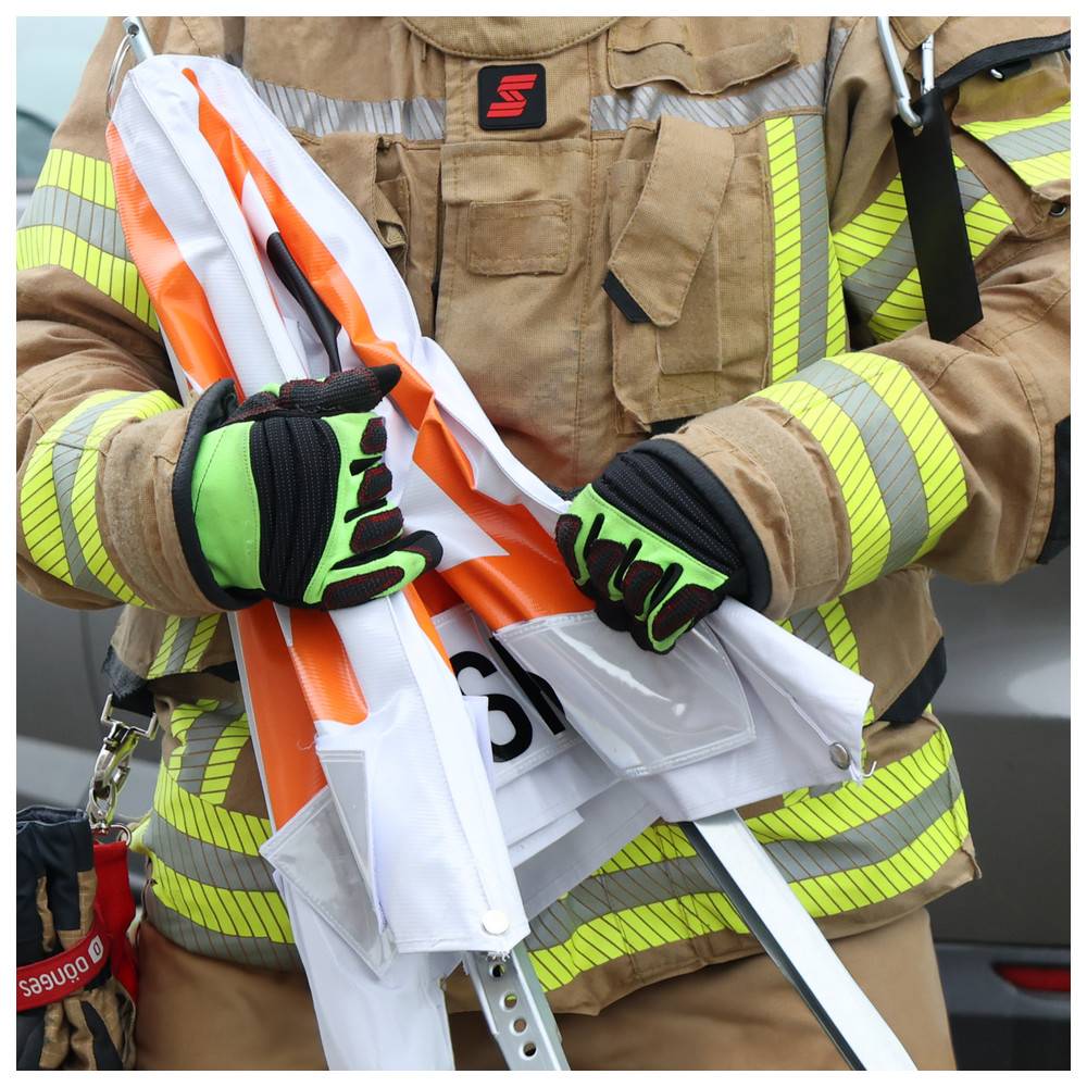 Dönges Klett-Faltsignal, 700 mm, retroreflektierend, ohne