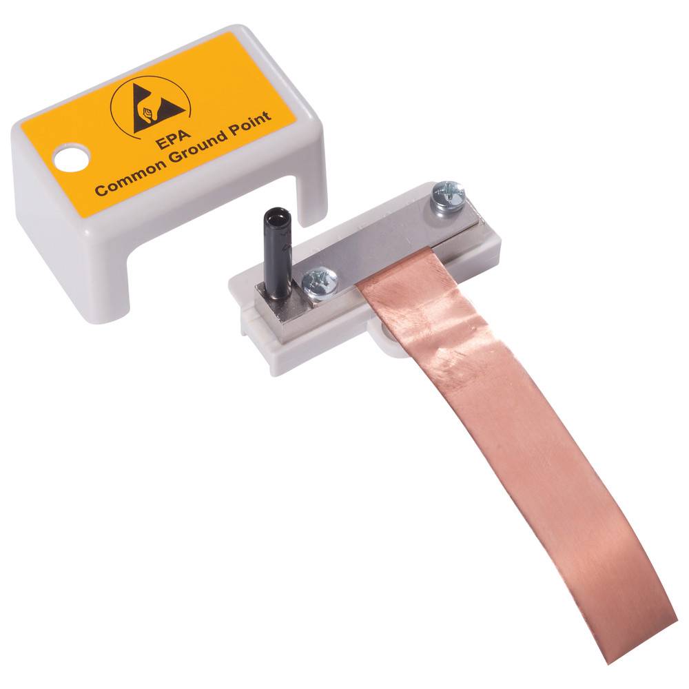 Warmbier Zentrale Erdungsleiste zur Fußbodenerdung, ESD