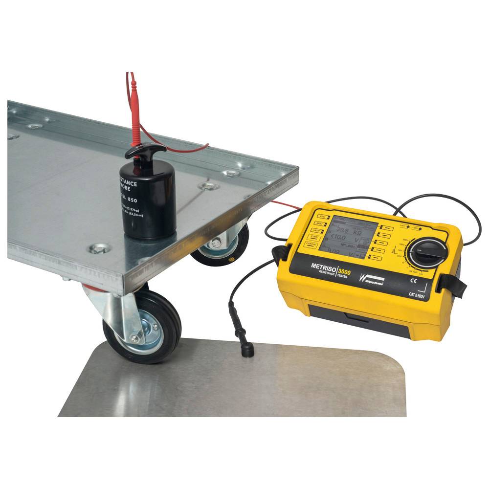 Warmbier Metriso 3000, ESD, Mess-Kit komplett, mit Elektroden 850