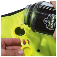 Ergodyne Kühlweste mit Dry-Evaporative Technologie, L, gelb/schwarz Ergodyne Kühlweste mit Dry-Evaporative Technologie, L, gelb/schwarz