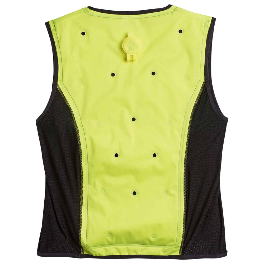 Ergodyne Kühlweste mit Dry-Evaporative Technologie, L, gelb/schwarz