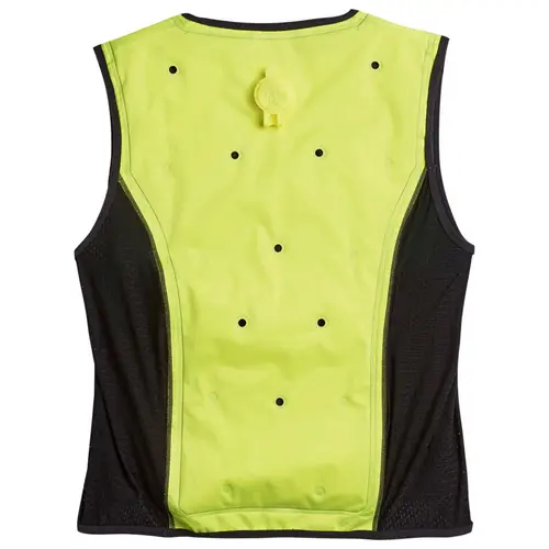 Ergodyne Kühlweste mit Dry-Evaporative Technologie, L, gelb/schwarz Ergodyne Kühlweste mit Dry-Evaporative Technologie, L, gelb/schwarz