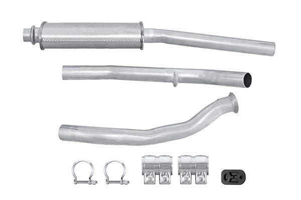 Hella 8LC366025-091 Mittelschalldämpfer