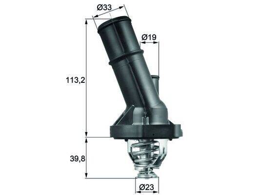 Mahle TI20282 Thermostat, Kühlmittel
