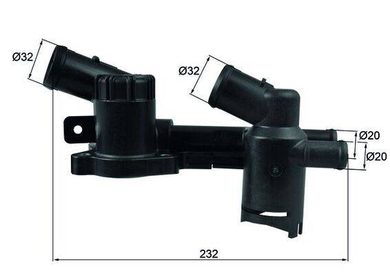 Mahle TH52 Thermostat, Kühlmittel