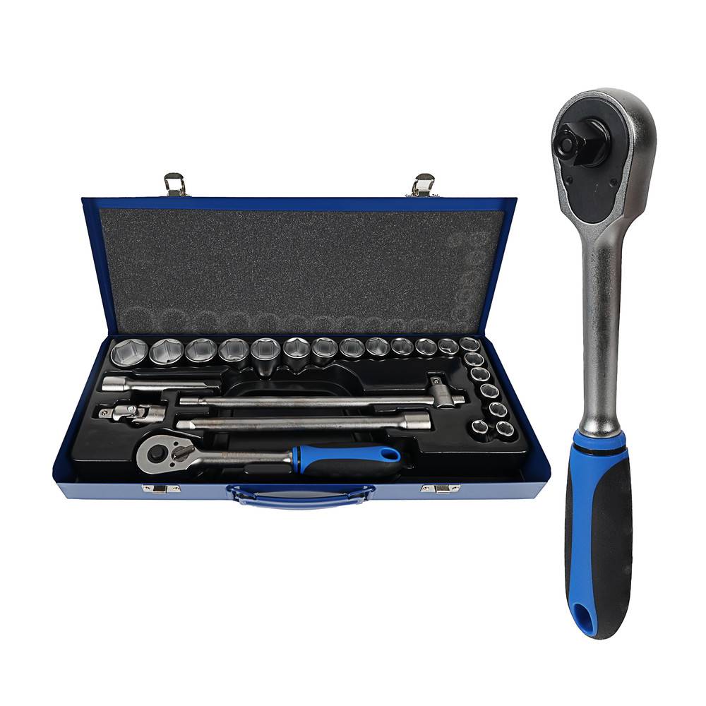 Dönges Steckschlüsselsatz 1/2", 24-teilig, 10-32 mm