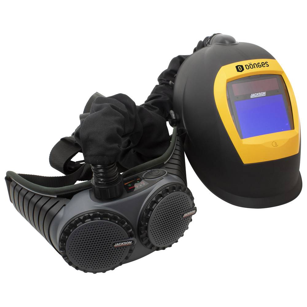 Dönges Schweißerschutz-Automatikhelm mit Gebläseeinheit