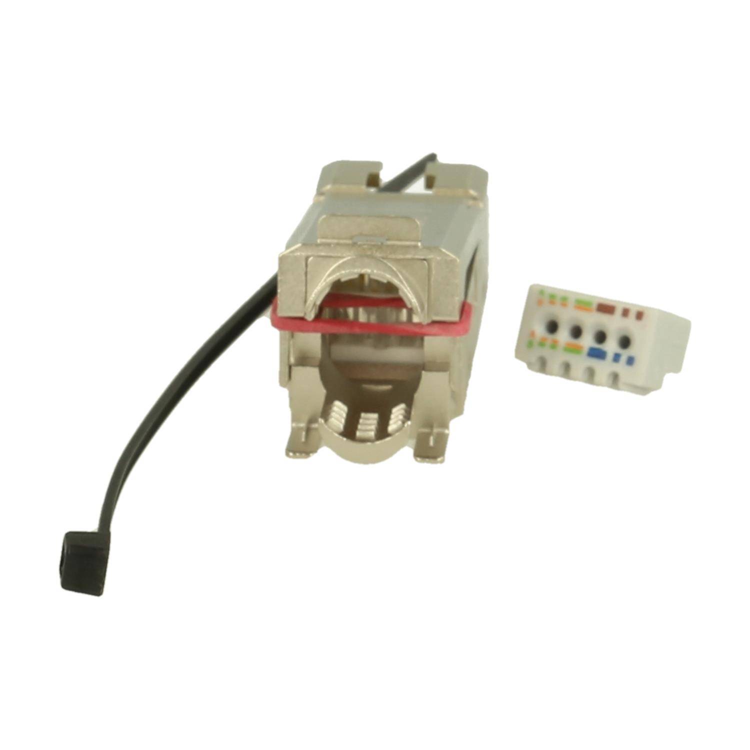 HARTING Han RJ45 Kabelbuchse Cat.6A Buchseneinsatz (F) Schneidklemmanschluss (IDC-Kontakte), 8-polig 50V, 1A - 1 Stück