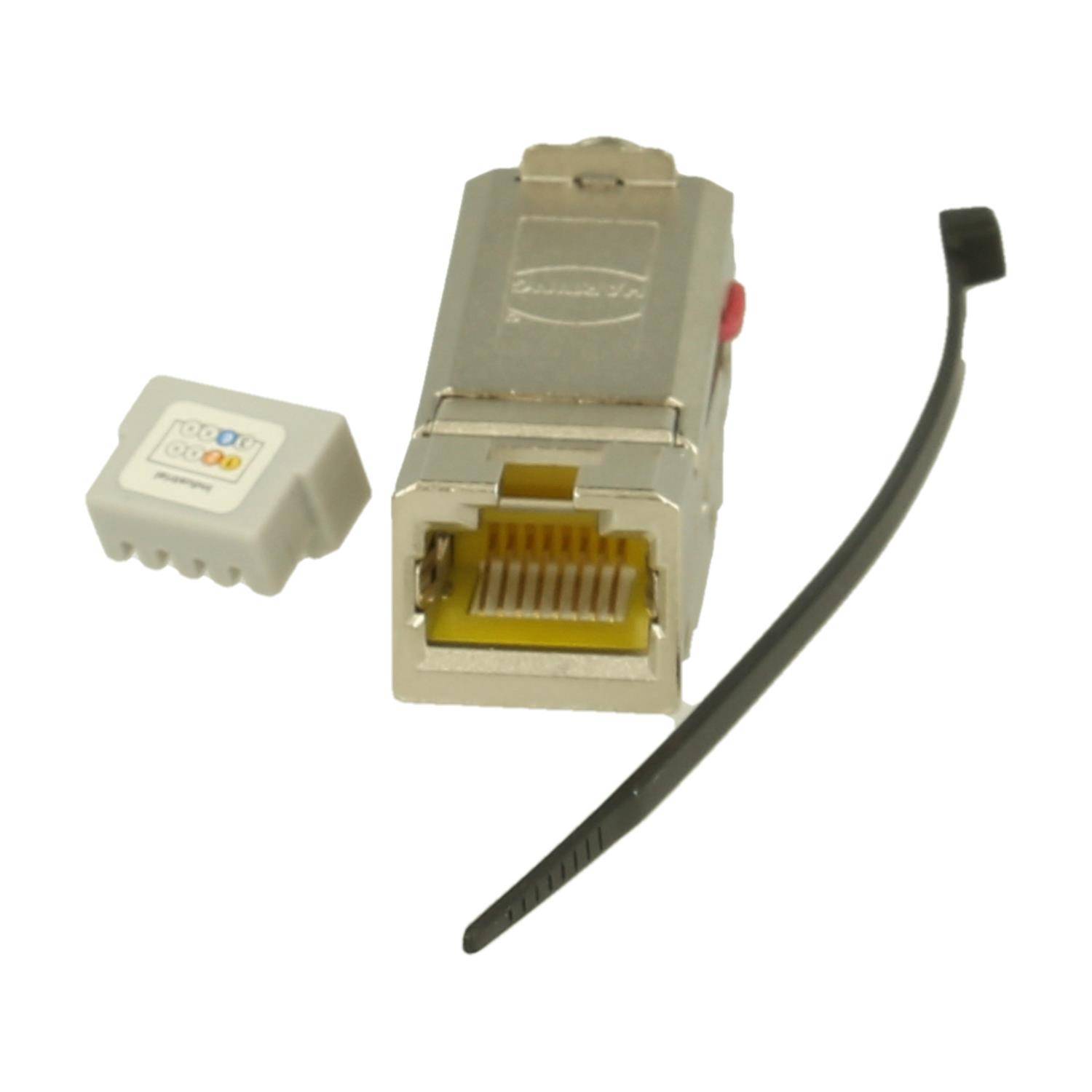 HARTING Han RJ45 Kabelbuchse Cat.6A Buchseneinsatz (F) Schneidklemmanschluss (IDC-Kontakte), 8-polig 50V, 1A - 1 Stück