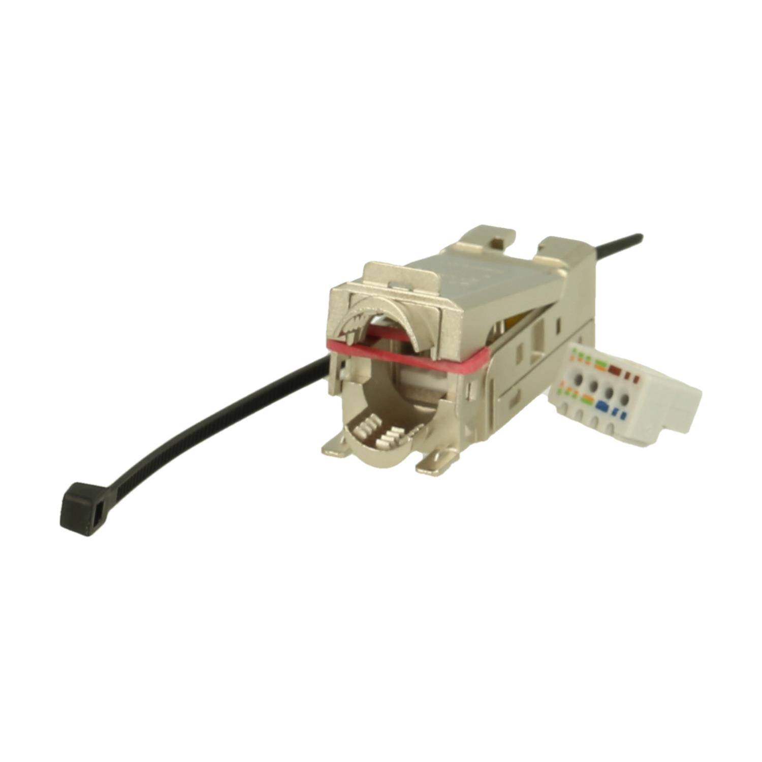HARTING Han RJ45 Kabelbuchse Cat.6A Buchseneinsatz (F) Schneidklemmanschluss (IDC-Kontakte), 8-polig 50V, 1A - 1 Stück